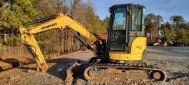 2017, Yanmar, VIO55-6A, Mini Excavators